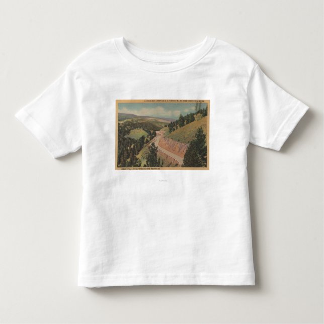 Montana - Harding Way (Hwy No. 10) Toddler T-Shirt (Front)