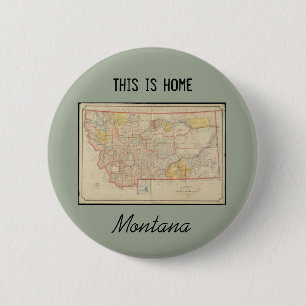 Montana Home 6 Cm Round Badge