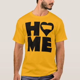 Montana Home Heart State Tees T-Shirt