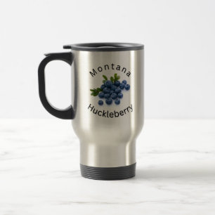 Montana Huckleberry. Montana, Sportsmen, Outdoors Travel Mug