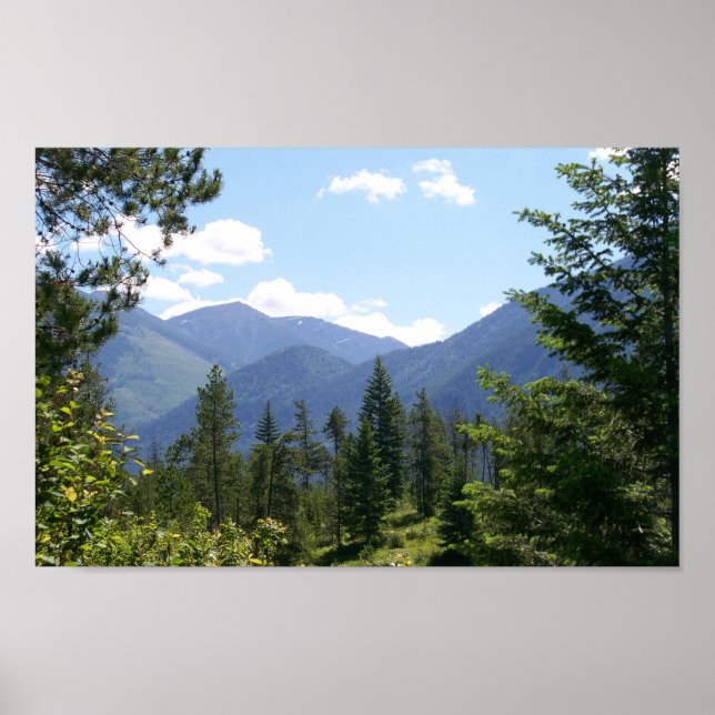 Montana Landscape Poster (Front)
