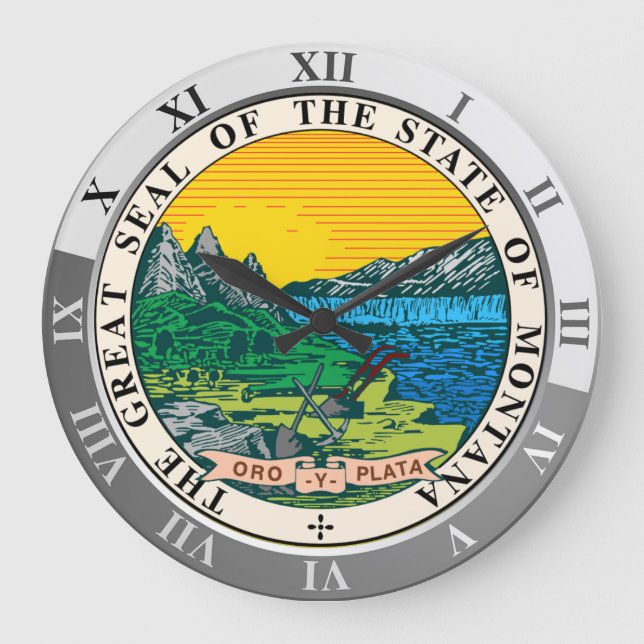 Montana Large Clock (Front)