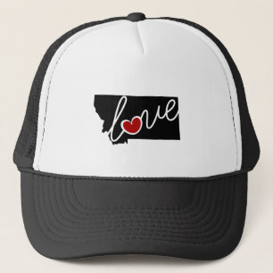 Montana Love!  Gifts for MT Lovers Trucker Hat