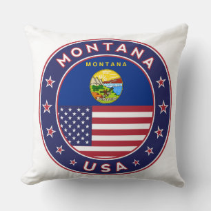 Montana, Montana phone case, Montana sticker, Cushion