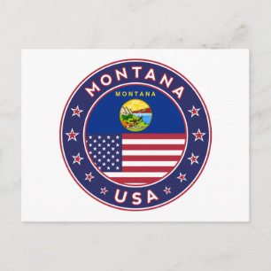 Montana, Montana phone case, Montana sticker, Postcard