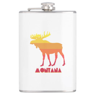 Montana Moose Hip Flask