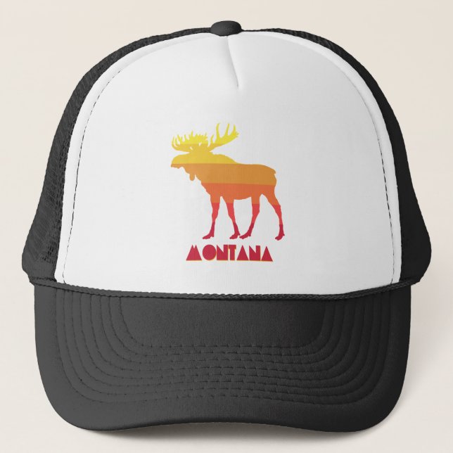 Montana Moose Trucker Hat (Front)