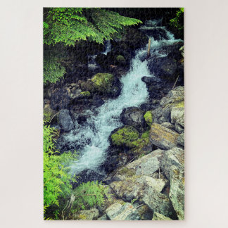 Montana Mountain Stream Jigsaw Puzzle
