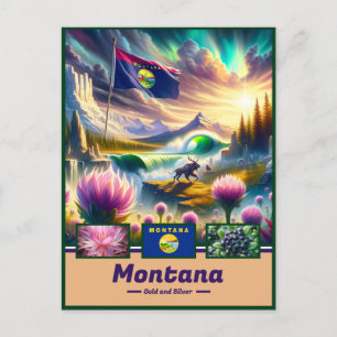 Montana Mystique Scenic Treasures Postcard