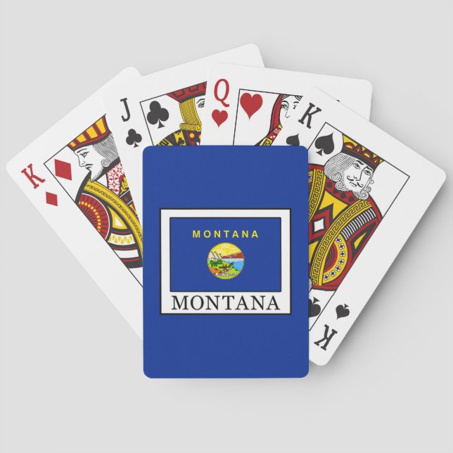 Montana Playing Cards (Back)