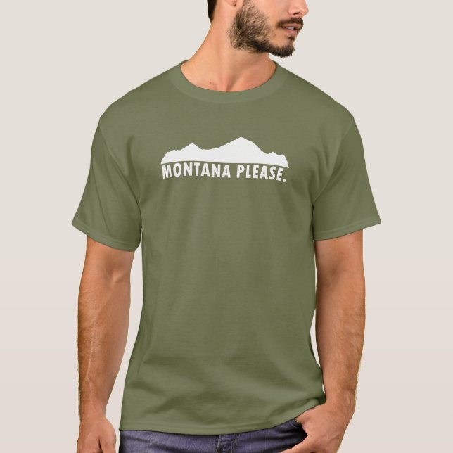 Montana Please T-Shirt (Front)