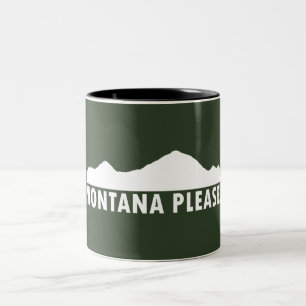 Montana Please Two-Tone Coffee Mug