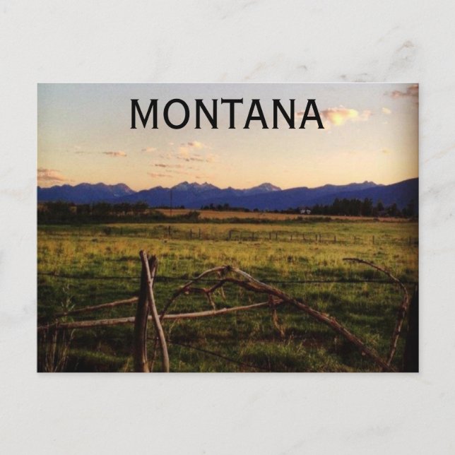 Montana Postcard (Front)