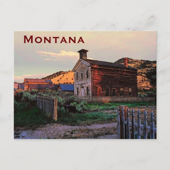 Montana Postcard (Front)