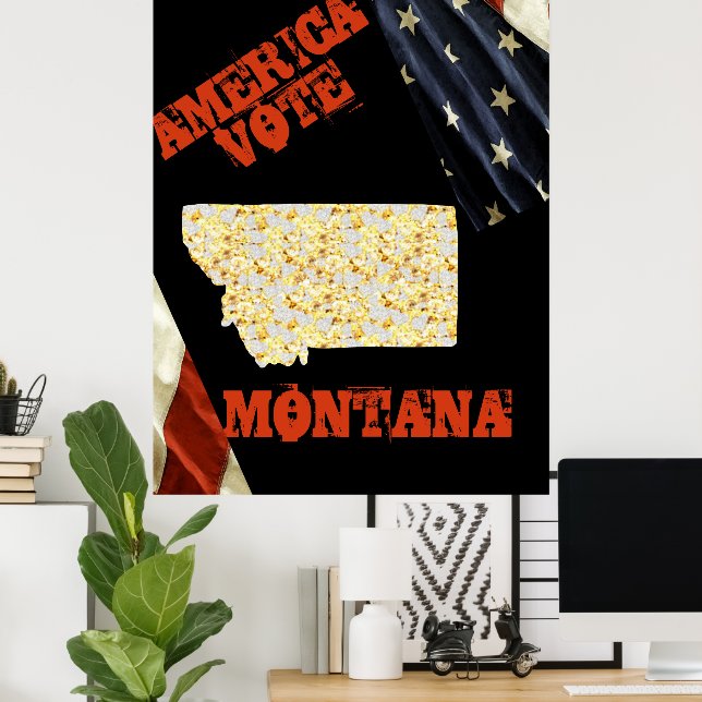 MONTANA  POSTER (Home Office)