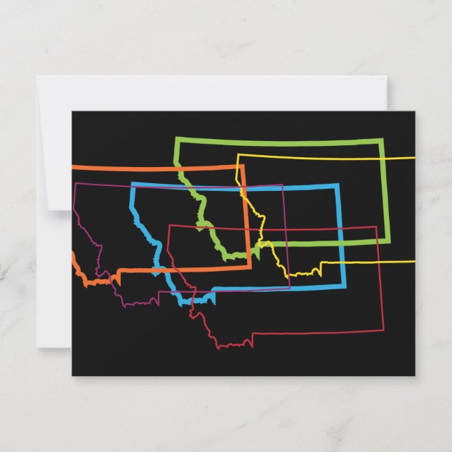 montana pride blur invitation (Front)