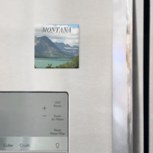 Montana Rockies Landscape Photo Magnet