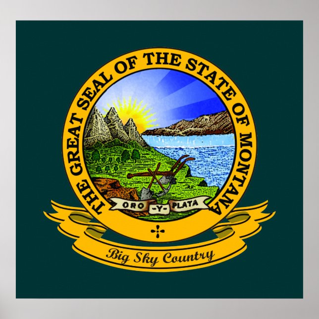 Montana Seal Poster (Front)