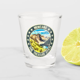 Montana                                            shot glass