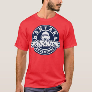 Montana snowboard fun T-Shirt