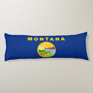 Montana State Flag Body Cushion