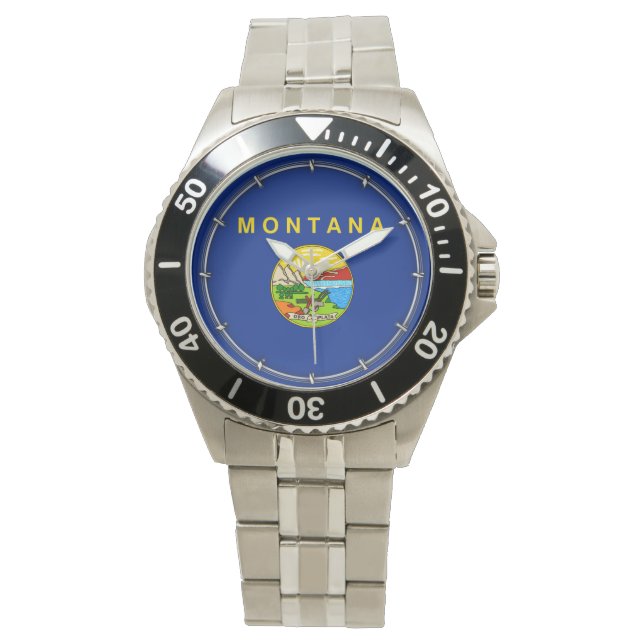 Montana State Flag Design Watch (Front)
