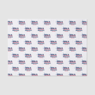 Montana State Pride Tissue Paper