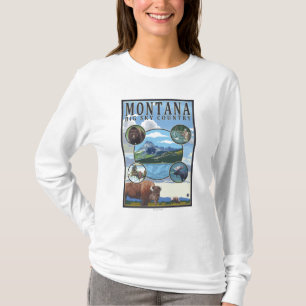 Montana State Scenes T-Shirt