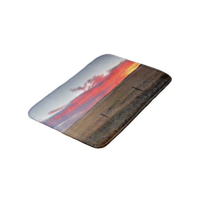 Montana Sunrise Bath Mat (Angled)