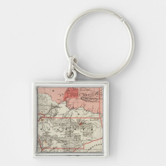 Montana Territory Key Ring (Front)