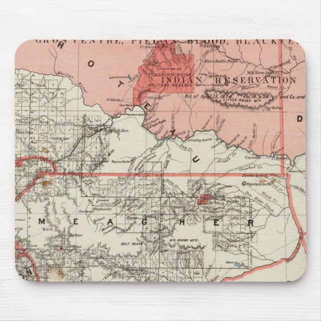 Montana Territory Mouse Pad (Front)