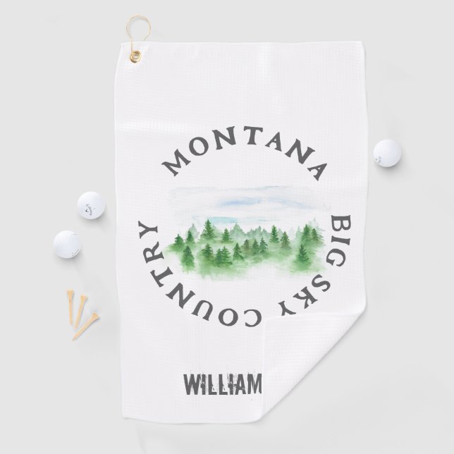 Montana Towel State Personalised (InSitu)