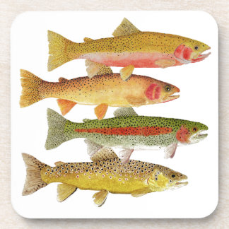 Montana Trout Coasters