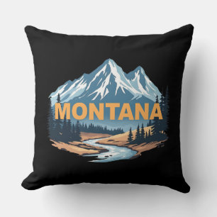 Montana United States of America Cushion