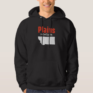 Montana Usa State America Travel Montanan Plains Hoodie