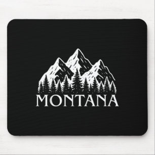 Montana vintage mountain outdoors big sky country mouse pad