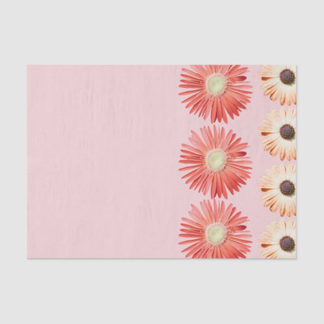 Montana Wildflowers In Pink Tissue Paper (Front)