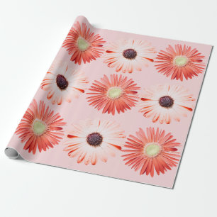 Montana Wildflowers In Pink Wrapping Paper
