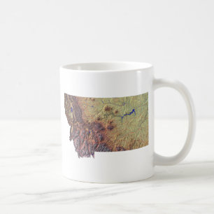 Montanan Flag + Map Mug
