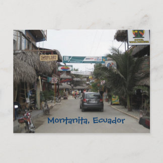 Montanita, Ecuador Postcard