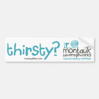 Montauk BeverageWorks - Bumper Sticker
