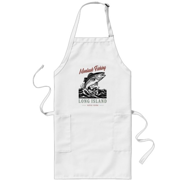 Montauk Fishing Long Apron (Front)
