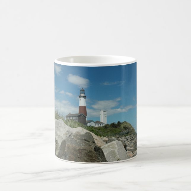 Montauk Lighthouse Coffee Mug (Center)