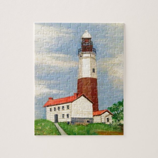 Montauk Lighthouse Jigsaw Puzzle (Vertical)