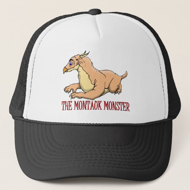 MONTAUK MONSTER TRUCKER HAT (Front)