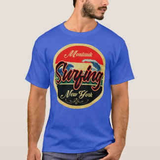 Montauk New York Surfing T-Shirt