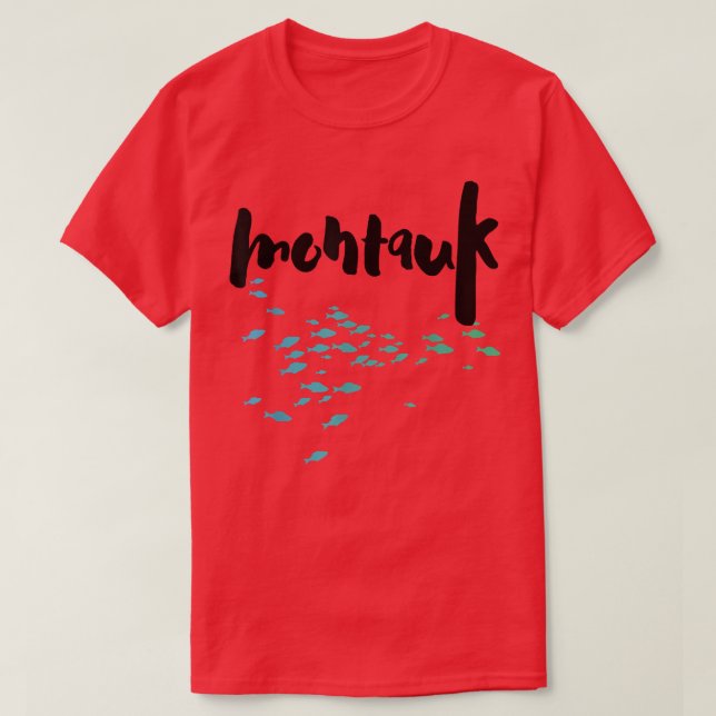 Montauk, NewYork  T-Shirt (Design Front)