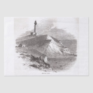 Montauk Point Lighthouse Hamptons Long Island NY Tissue Paper