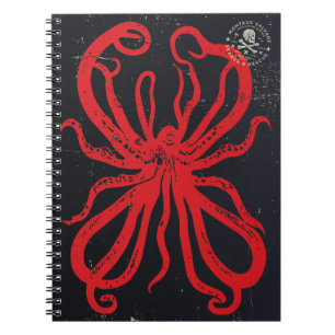 Montauk Salvage Co. Red Sea Monster Notebook