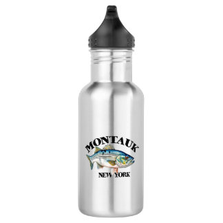 Montauk Striped Bass Saltwater Fishing Legend 532 Ml Water Bottle